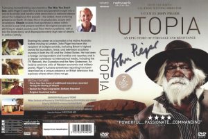 John Pilger Signed DVD Sleeve