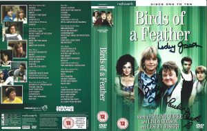 SIGNED BIRDS OF A FEATHER DVD SLEEVE 1-10