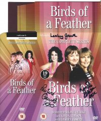 SIGNED BIRDS OF A FEATHER DVD CARTON