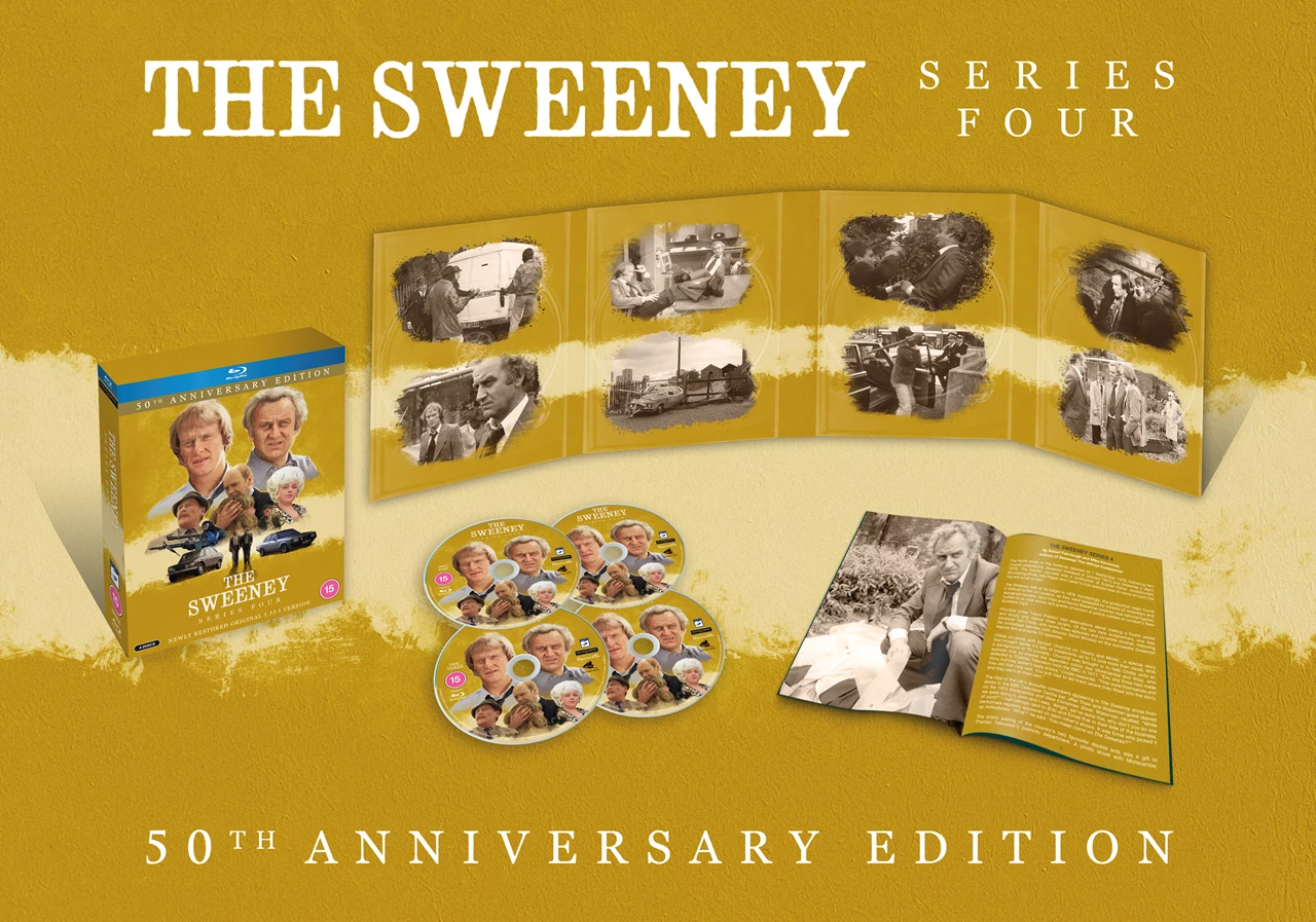 THE SWEENEY: SERIES FOUR 50TH ANNIVERSARY EDITION BLU-RAY - Image 2